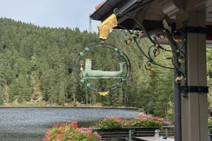 Zunftzeichen in Form eines Wassermanns